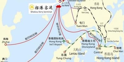 Kaart shekou ferry terminal