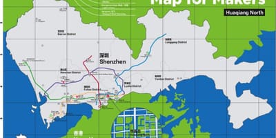 Kaart Shenzhen kaart tegijad